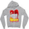 burn the patriarchy Zipper Hoodie