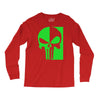 mad engine marvel brand punisher scar glow in the dark Long Sleeve Shirts