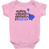 anything unrelated elephants Baby Bodysuit