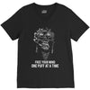 Free Your Mind One Puff At A Time V-Neck Tee