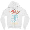 i may be wrong but i highly doubt it i'm a scorpio Zipper Hoodie