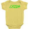 black funny glow in dark glowing Baby Bodysuit