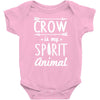 crow is my spirit animal Baby Onesie