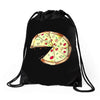 Pizza Slice Big Drawstring Bags