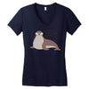 seal of reproval Women's V-Neck T-Shirt