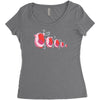 kirby nesting dolls Women's Triblend Scoop T-shirt