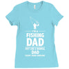 i'm a fishing dad   daddy Ladies Fitted T-Shirt