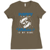 Pappy is my Name Fishing Is My Game Ladies Fitted T-Shirt