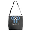 argentina 78 world cup 1978 retro football Adjustable Strap Totes