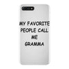 my favorite people call me gramma iPhone 7 Plus Case
