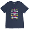 i am a december women V-Neck Tee