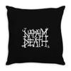napalm death logo Throw Pillow