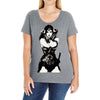 wonder woman Ladies Curvy T-Shirt