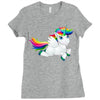 The Unicorn Ladies Fitted T-Shirt