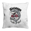 sharrk team Throw Pillow