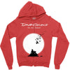 david gilmour on island Zipper Hoodie