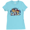 stoned in wonderland Ladies Fitted T-Shirt