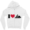 i love jet ski racing Zipper Hoodie