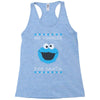 no cookies for santa Racerback Tank