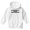 rugbyball is my girlfriend Youth Hoodie
