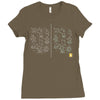 pterodactyl with a machine gun Ladies Fitted T-Shirt