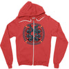 the dragon's knot Zipper Hoodie