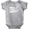 darth vader who's your daddy funny Baby Onesie