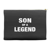 Dad The Man The Myth The Legend - Son Of A Legend Family Matching Accessory Pouches