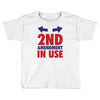 2nd amendment in use Toddler T-shirt