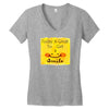 smile Women's V-Neck T-Shirt