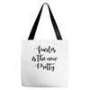 fearless is the new pretty Tote Bags