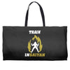 train insaiyan Weekender Totes