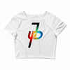 jake paul colorful Crop Top