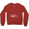 baby now loading funny ladies Crewneck Sweatshirt