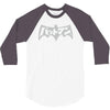 japanese batman logo fan inspired 3/4 Sleeve Shirt