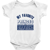my favorite disney princess is my girlfriend Baby Onesie