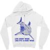 live every week like its shark week Zipper Hoodie