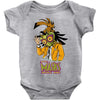 link the mask Baby Onesie