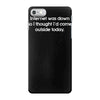 internet was down funny iPhone 7 Case