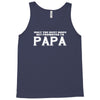 only best dads get promoted to papa Tank Top