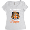 My Favorite People Call Me Papa Women's Triblend Scoop T-shirt