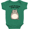 i am in love with cats Baby Bodysuit