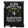 alien abductee survivor tour ufo nerd geek comic funny iPad 3 and 4 Case