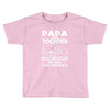 papa und tochter Toddler T-shirt
