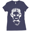 queen bee elizabeth 3d glasses Ladies Fitted T-Shirt