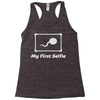 my first selfie Racerback Tank