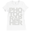 photographer Ladies Fitted T-Shirt