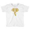 tribal print elephant geometric gold animals cool Toddler T-shirt