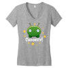 Final Space Chookity with Stars Women's V-Neck T-Shirt