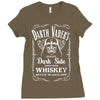 darth vader's quality dark side force mash whiskey Ladies Fitted T-Shirt